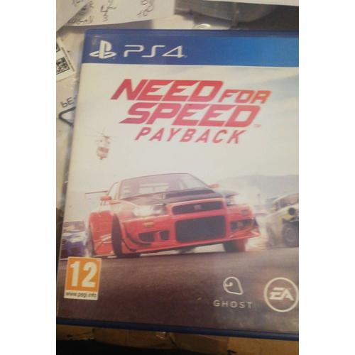 Jeux Ps4 Need For Speed Payback