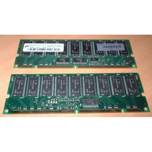 Micron  MT18LSDT1672G-10EC2  128 Mo - SDRAM - 100 MHz / PC100 - CL2 - ECC