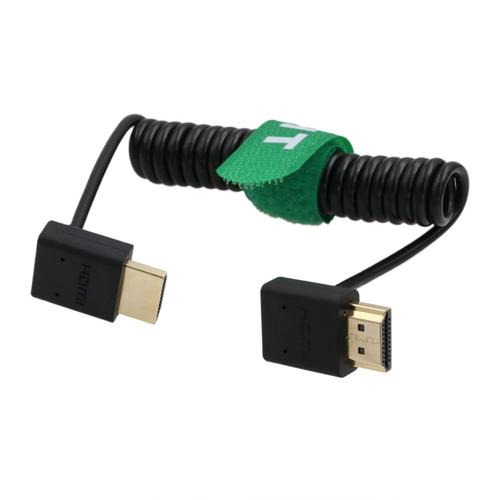 Cable HDMI 4K 8K 60P UHD pour ATOMOS Shinobi Portkeys BM5 FEELWORLD Blackmagic Vid¿¿o Assist 4K Monitor Sony FX9 Canon EVA1 Cam¿¿ra Type A HDMI 2.1 30cm