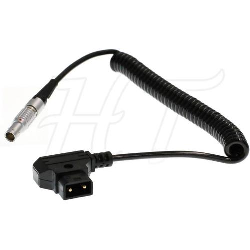 Follow Focus Cable d'alimentation spiral¿¿ pour moteur V-mount P-tap D-Tap ¿¿ 6 broches pour DJI Ronin S et Ronin-M