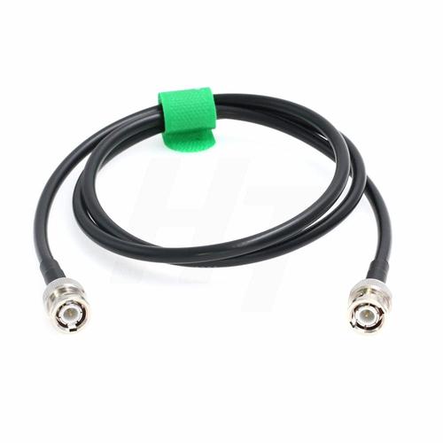 Cable BNC male vers BNC male 12G 6G SDI RG223 RF coaxial 50 Ohm double blindage faible perte de signal pour GPS LAN/WAN Data Video (60 cm)