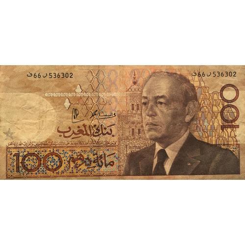Billet 100 Dirham 1987 Maroc