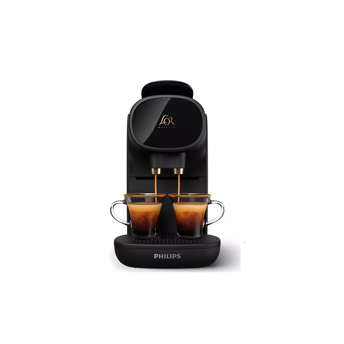 Philips - Cafetière à dosette ou capsule 19bars noir LM9012/60