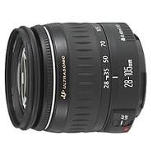 Objectif Canon EF - Fonction Zoom - 28 mm - 105 mm - f/4.0-5.6 USM - Canon EF - pour EOS 1000, 1D, 50, 500, 5D, 7D, Kiss F, Kiss X2, Kiss X3, Rebel T1i, Rebel XS, Rebel XSi