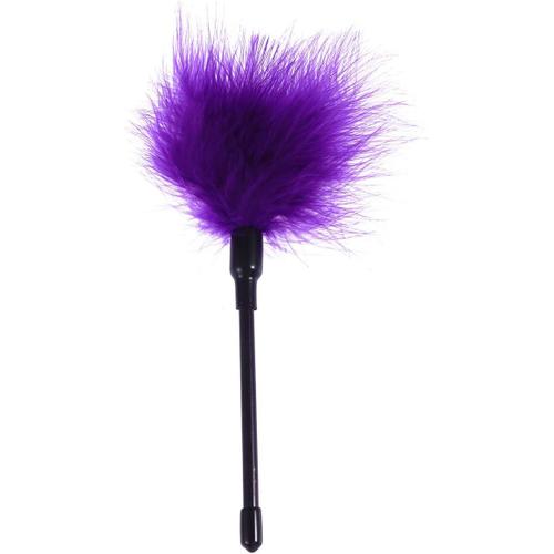 jouets en plumes pour adultes plumes teasing tickler whip culture r¿¿colte fess¿¿e slapper palette (violet)