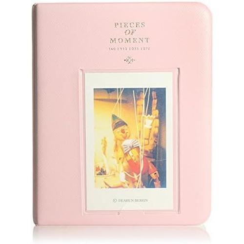 Album Photo Photographie Image 64Pochettes pour Polaroid Fuji Film Instax Mini Film Rose