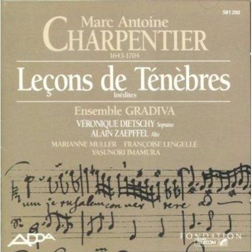 Leçons De Ténèbres (Inédites)