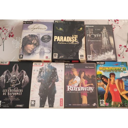 Lot De Jeux Vidéo Pc