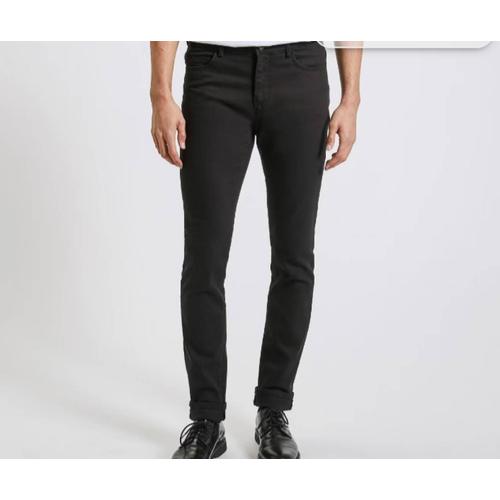 Pantalon Noir Elasthan Uniqlo 40