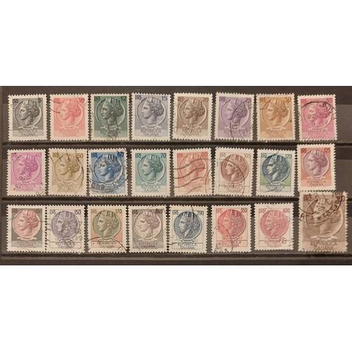 Lot Timbres Italie