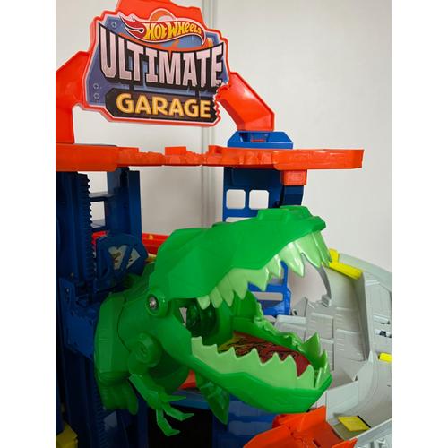 Hot Wheels Ultimate Garage dinosaure Super Dino Robot City 90 cm