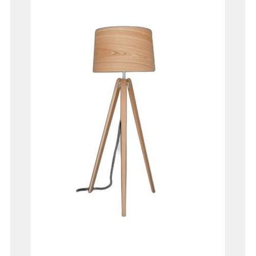 Aluminor - Lampadaire Design Essence En Bois Naturel - Marron