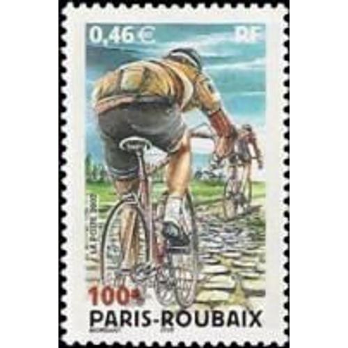 Sport : 100ème Paris/Roubaix Année 2002 N° 3481 Yvert Et Tellier Luxe