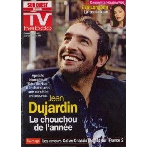 Sud Ouest Tv Hebdo  N° 964 : Jean Dujardin Cover