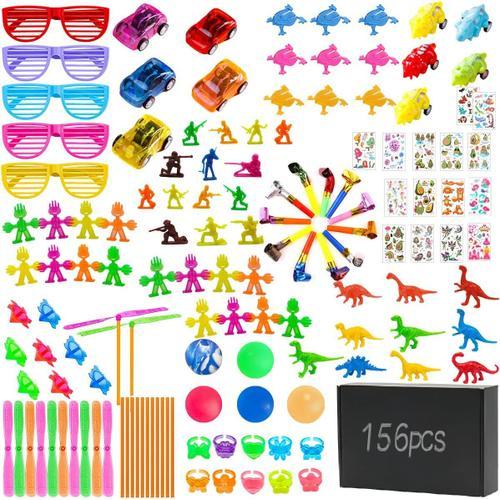 156 Pcs Cadeau Anniversaire Enfants Invites, Jouet Pinata, Petit Cadeau Anniversaire Enfant, Jouet Anniversaire Enfant Invite, Cadeau Anniversaire Enfant