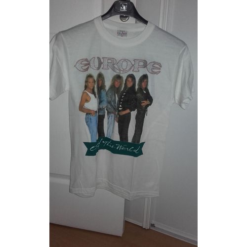 T-Shirt : Europe - Out Of This World - Made In Europe Tour 1989 - Taille : M