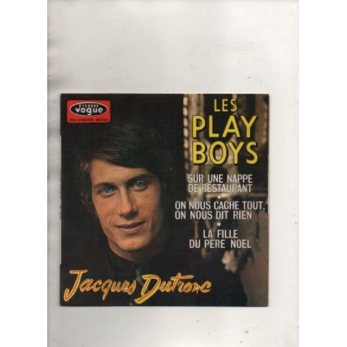 45 Tours Vogue Epl 8497 - Jacques Dutronc Les Play Boys Copyright 1968