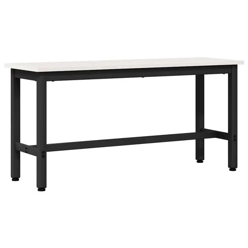 vidaXL Banc de salle à manger Blanc 100 x 32,5 x 49 cm