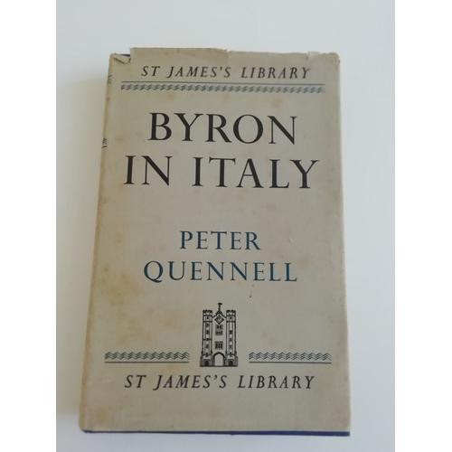 Byron In Italy De Peter Quennel