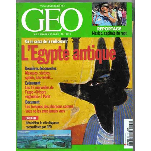 Géo 2006  (N°334) L'egypte Antique