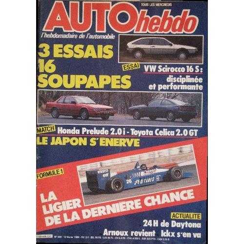 Auto Hebdo N° 509 : 3 Essais 16 Soupapes