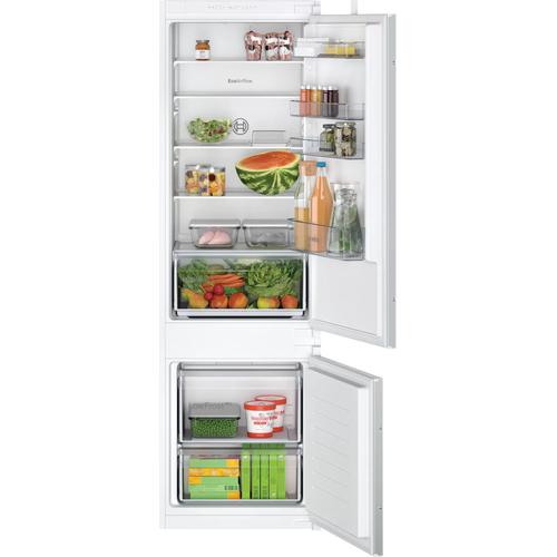 Réfrigérateur combiné intégrable 177.2 x 54.1 cm Charnières à glissières Bosch KIV875SE0