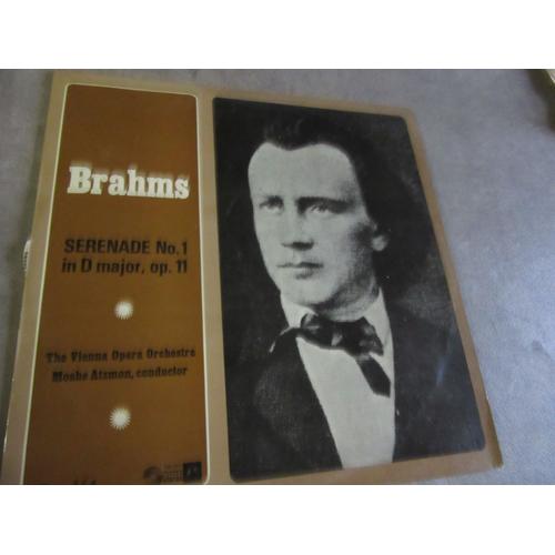 33 Tours Brahms Serenade 1 In D Major Ou 11 ( The Vienna Opera Moshe Atzmon Ref Concer Hall