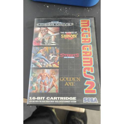 Méga Games 2 (Revenge Of Shinobi/Streets Of Rage /Goldenaxe)