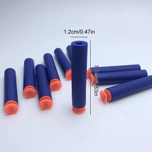 Balles En Mousse,Fl¿¿Chettes En Mousse Recharge Balle,Recharge Doux Fl¿¿Chettes Balle,Munition De Souple Dart Bullet Recharge En Jeux Et Jouet De Plein Air Enfants,Pour Nerf N-Strike