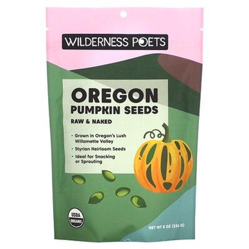 Wilderness Poets Graines De Courge Biologiques De L'oregon, 226 G