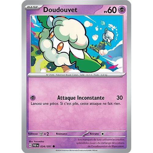 Carte Pokémon - Doudouvet - 034/091 - Ev4,5 Destinées De Paldea