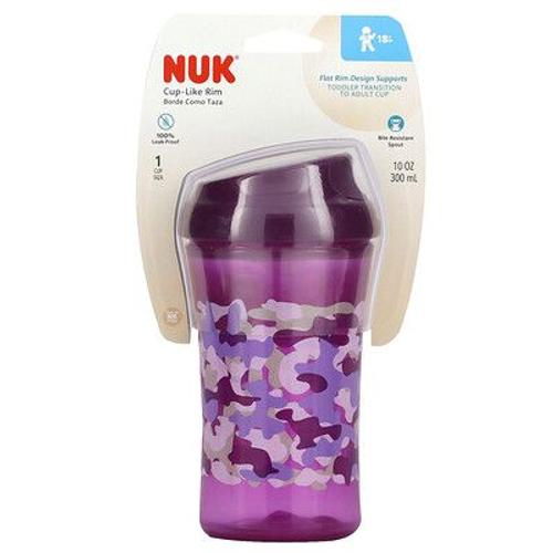 Nuk Bord En Forme De Tasse, 18 Mois Et Plus, Violet, 300 Ml