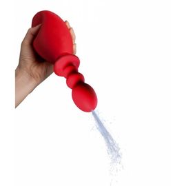 Poire Anale Poire De Lavement Fresh Wash 10 X 3.2 Cm - Contenance 275ml Rouge Nmc