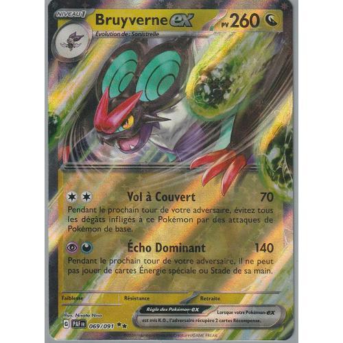 Carte Pokémon - Bruyverne Ex - 069/091 - Ultra-Rare - Ev4,5 Destinées De Paldea