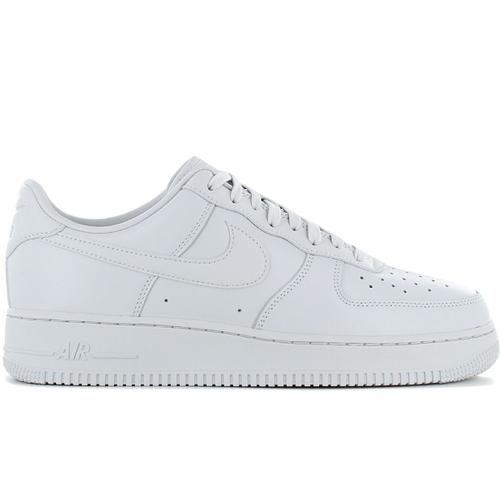 Nike Air Force 1 Low 07 Fresh Sneakers Baskets Sneakers Cuir Gris Dm0211s002