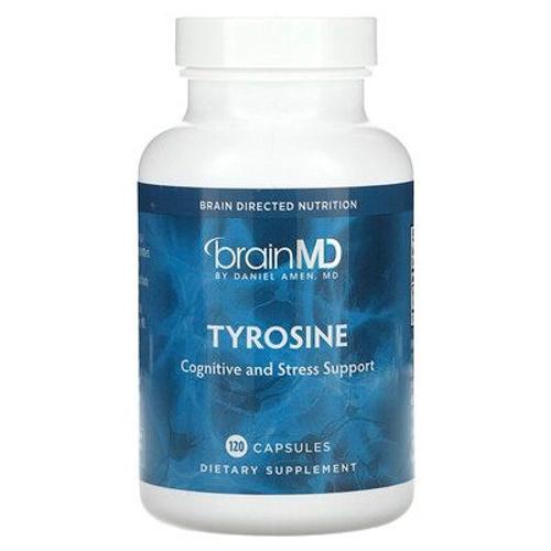 Brainmd Tyrosine, 120 Capsules 
