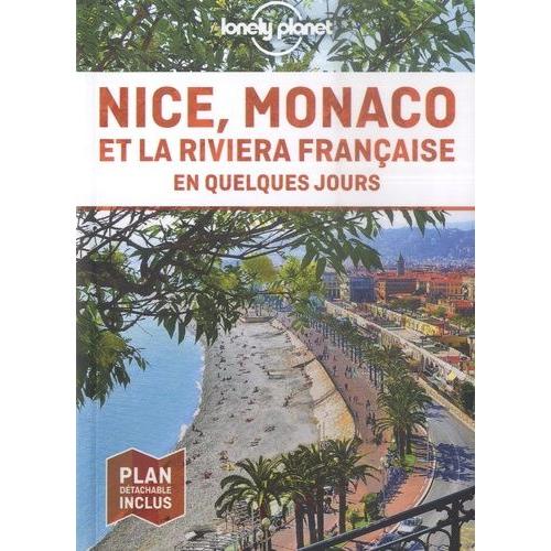 Nice, Monaco Et La Riviera Française En Quelques Jours - (1 Plan Détachable)
