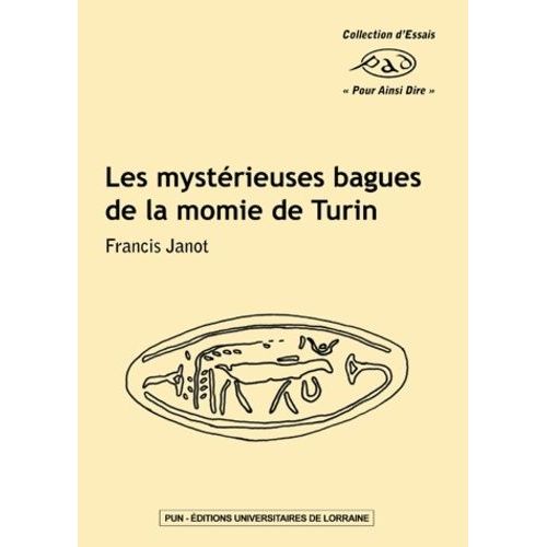 Les Mystérieuses Bagues De La Momie De Turin