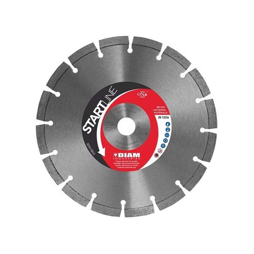 DIAM Disque diamant Ø230 béton armé - TSPRO230 - 230 mm - x 1 - 2.4 mm - 22,23 mm