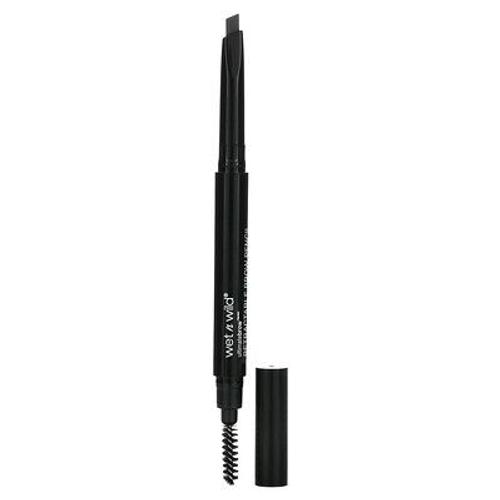 Wet N Wild Ultimate Brow, Crayon À Sourcils Rétractable, Medium Brown 0,2 G 