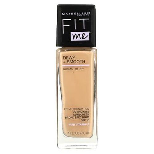 Maybelline Fit Me, Fond De Teint Rosé Et Lisse, 120 Ivoire Classique, 30 Ml 