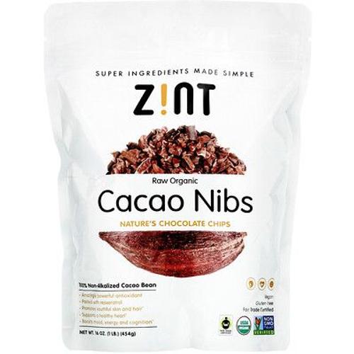 Zint Grué De Cacao Cru Biologique, 454 G