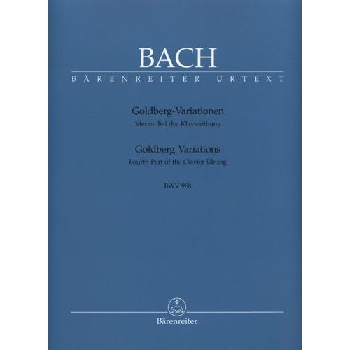 Goldberg-Variationen Bwv 988 Klavier / Cembalo