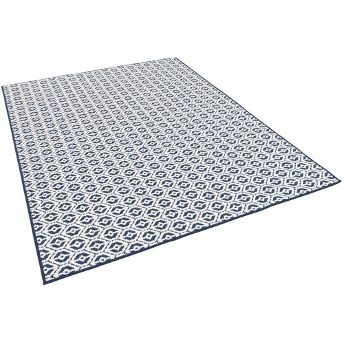Pergamon Tapis D'intérieur Et D'extérieur Cape Cod Réversible Bleu 100x200 Cm