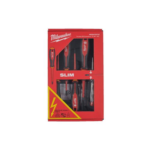 Jeu de 5 tournevis TRI-LOBE VDE | 4932478738 - Milwaukee