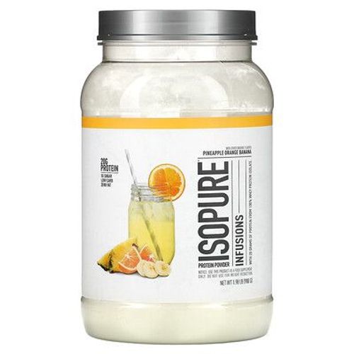 Isopure Infusions De Protéines En Poudre, Ananas, Orange Et Banane, 900 G