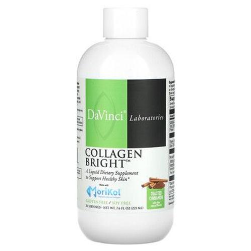 Davinci Laboratories Of Vermont Collagen Bright, Cannelle Grillée, 225 Ml 