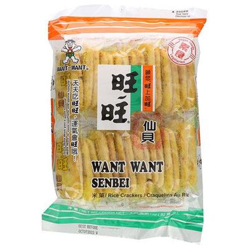 Want-Want Senbei, Biscuits Au Riz, 92 G