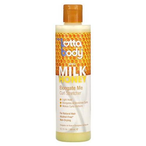 Lottabody Elongate Me, Étireur De Boucles Au Lait Et Au Miel, 300 Ml