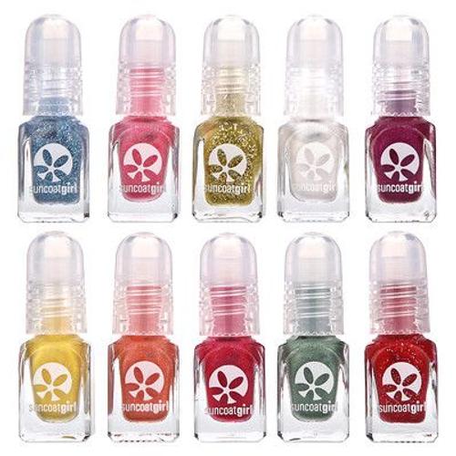 Suncoatgirl Vernis À Ongles À Base D'eau, Kit Merry Mini Mani, Kit De 12 Pièces 